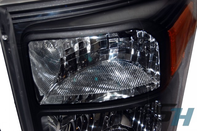2016 Ford F250 Superduty Black Chrome Painted Headlights