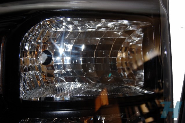 2012 Ford F350 Superduty Black Chrome HID Projector Headlamps