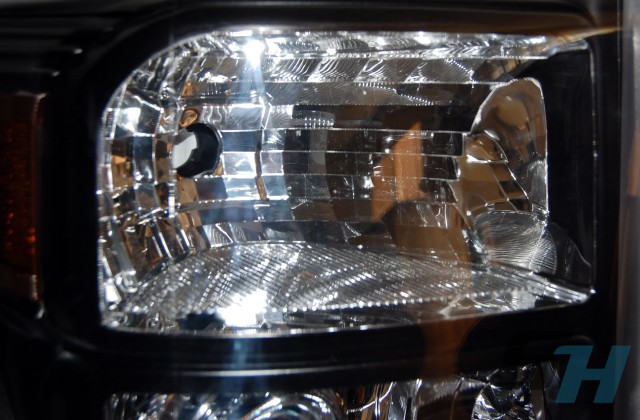 2014 Ford F250 Superduty Black Chrome HID Projector Headlights