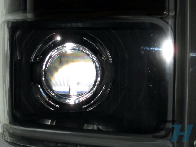 2008 Ford Superduty F350 HID Black D2S Projector Headlights