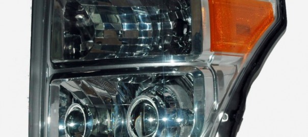 2011 Ford Superduty Chrome HID Retrofit Headlights
